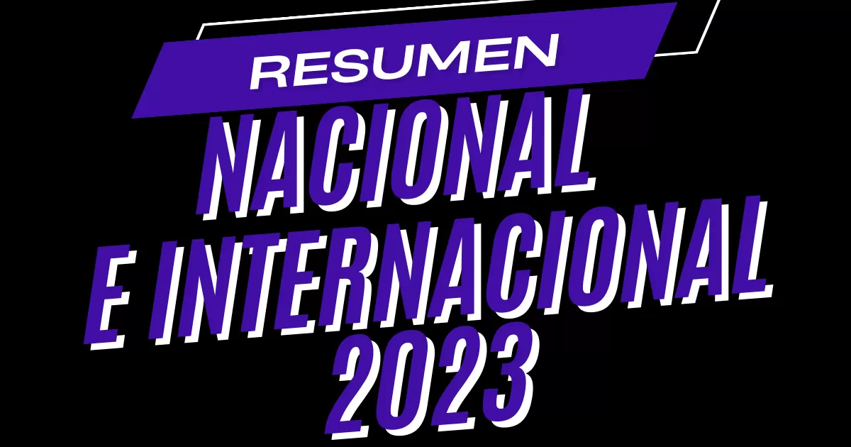 A dÃ­as de finalizar el aÃ±o te dejamos el resumen noticioso nacional e internacional