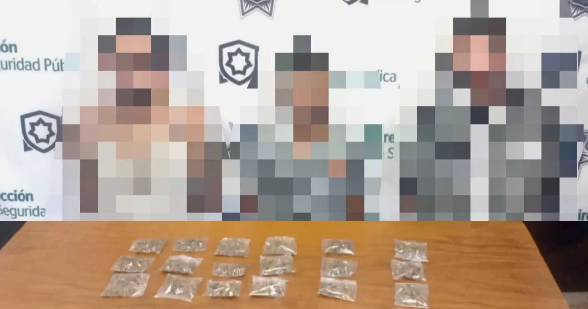 Detienen a sujetos por posesión de narcóticos en Torreón