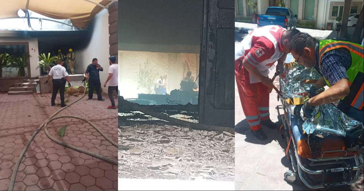 Explosión deja seis lesionados en Torreón.