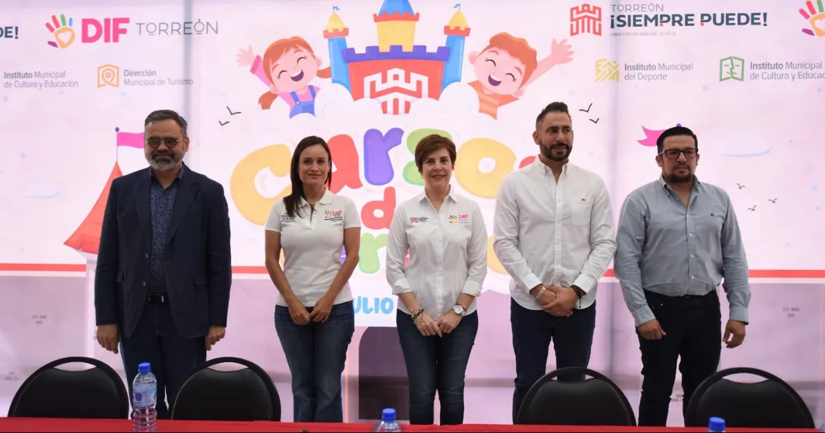 Mil niÃ±os participarÃ¡n en el â€œCurso de Verano 2024â€ de la AdministraciÃ³n Municipal y DIF TorreÃ³n