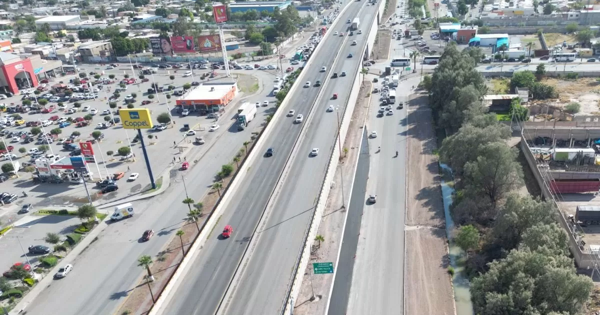 Han finalizado los trabajos para la reconstrucciÃ³n de los carriles de retorno y de incorporaciÃ³n en Gomez Palacio.