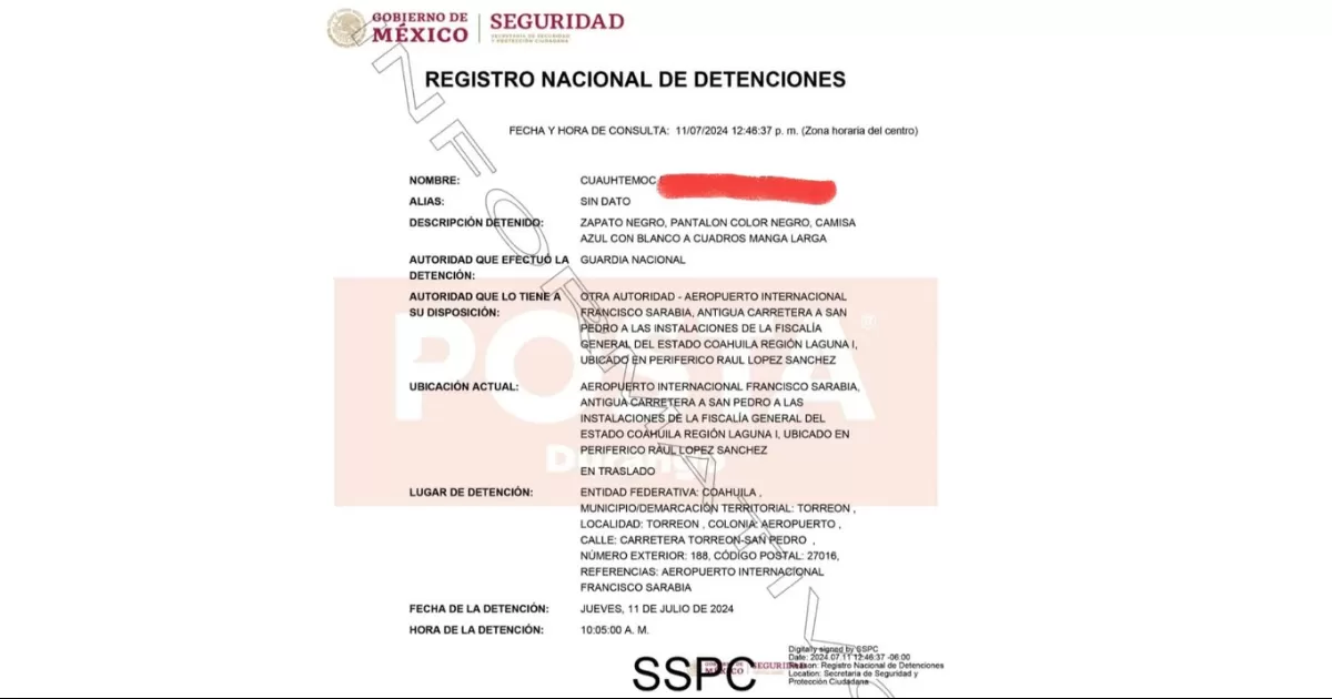 Detienen a extesorero de Gómez Palacio