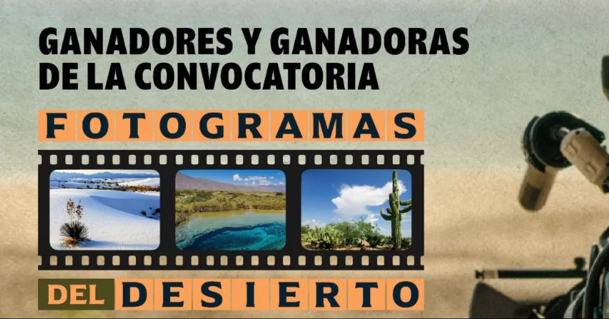 Las convocatorias son: Fotogramas del Desierto y Un Viaje a la Luna.