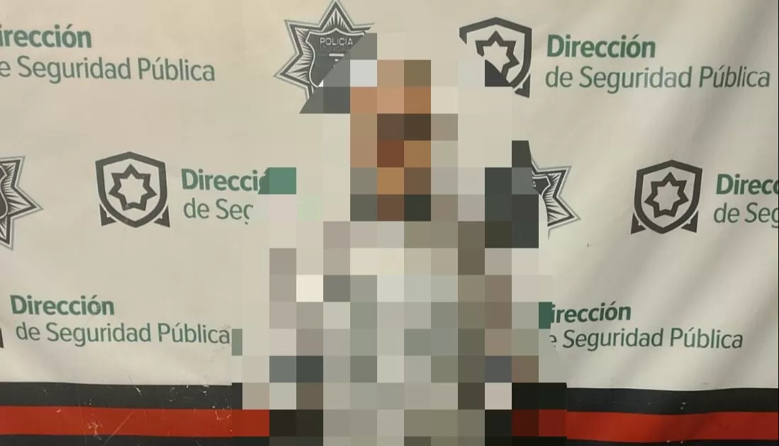 El detenido identificado como Ernesto â€˜Nâ€™ portaba un cuchillo de 15 centÃ­metros.