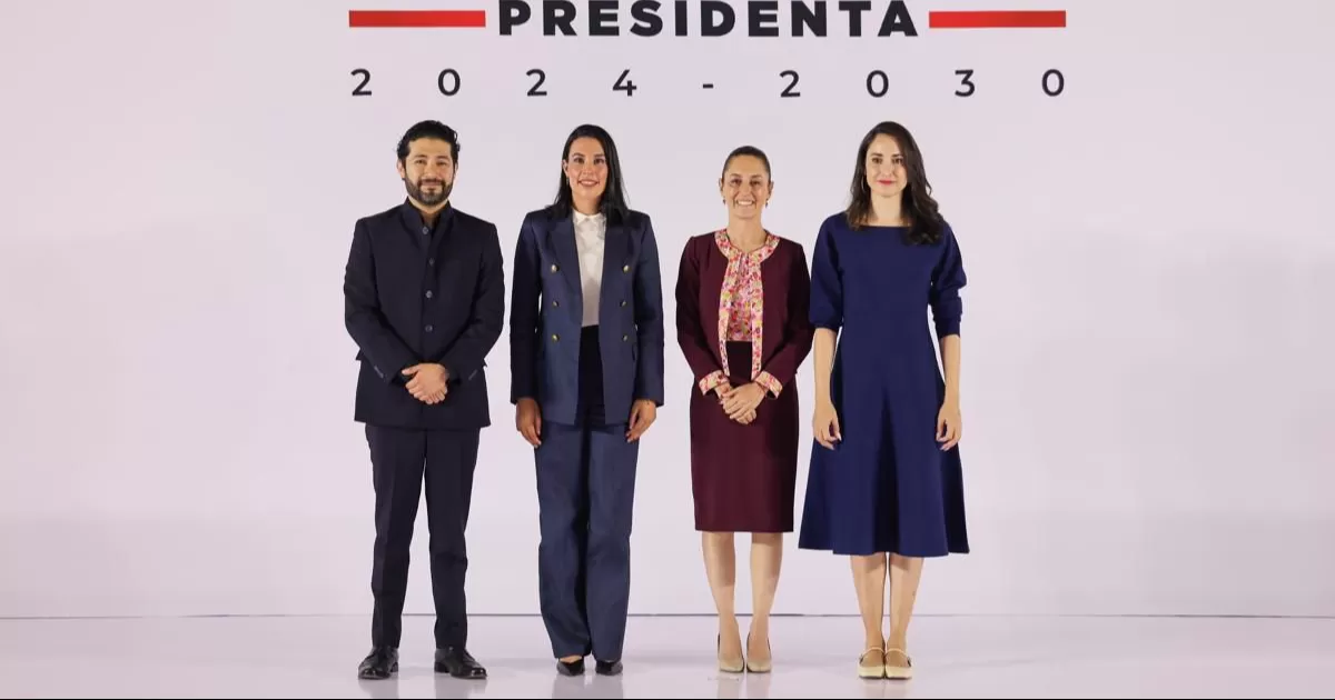 Presenta Sheinbaum a nuevos titulares de secretarías para su gabinete