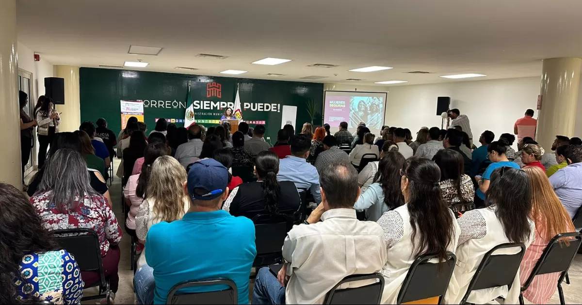 e trató de una capacitación de sensibilización a los funcionarios y servidores públicos para identificar, intervenir y canalizar a personas víctimas de violencia,