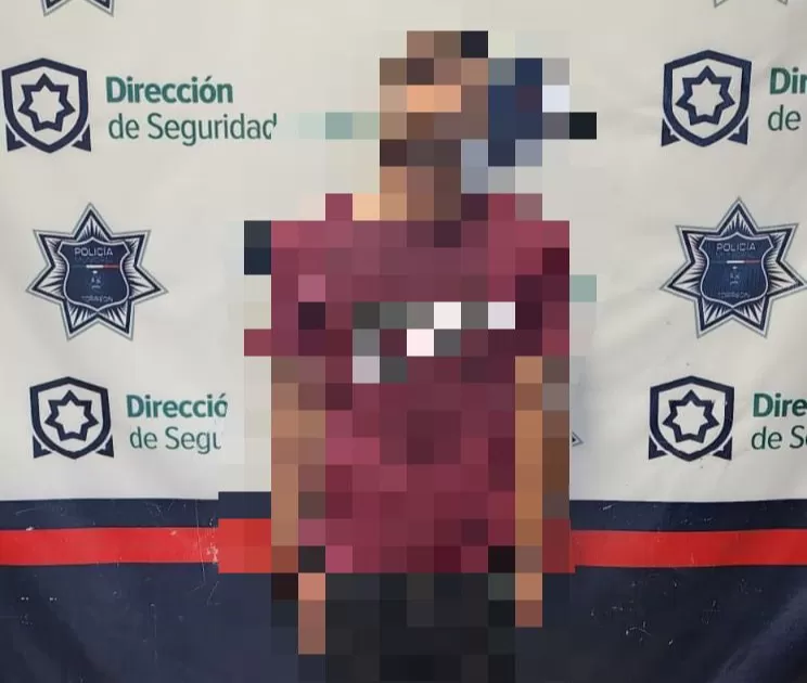 Los agentes le aseguraron al presunto un celular marca Alcatel Pop color dorado y un Iphone 8.