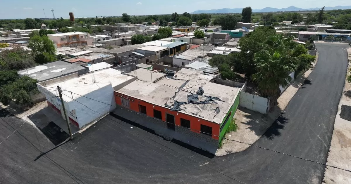 Concluyen histórica pavimentación en San José del Viñedo, en Gómez Palacio
