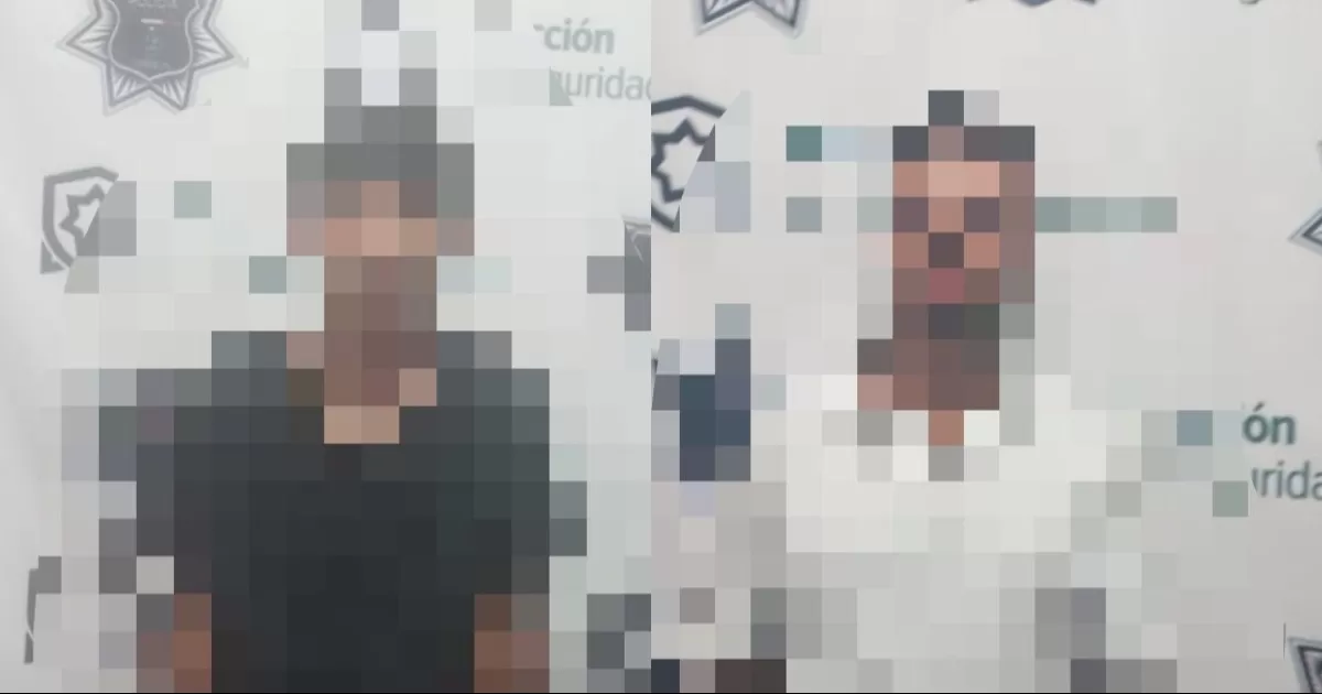 Los detenidos, identificados como Luciano â€˜Nâ€™ de 26 aÃ±os y Samuel â€˜Nâ€™ de 23 aÃ±os, fueron notificados de su detenciÃ³n y quedando a disposiciÃ³n del Ministerio PÃºblico por los delitos que les resulten.