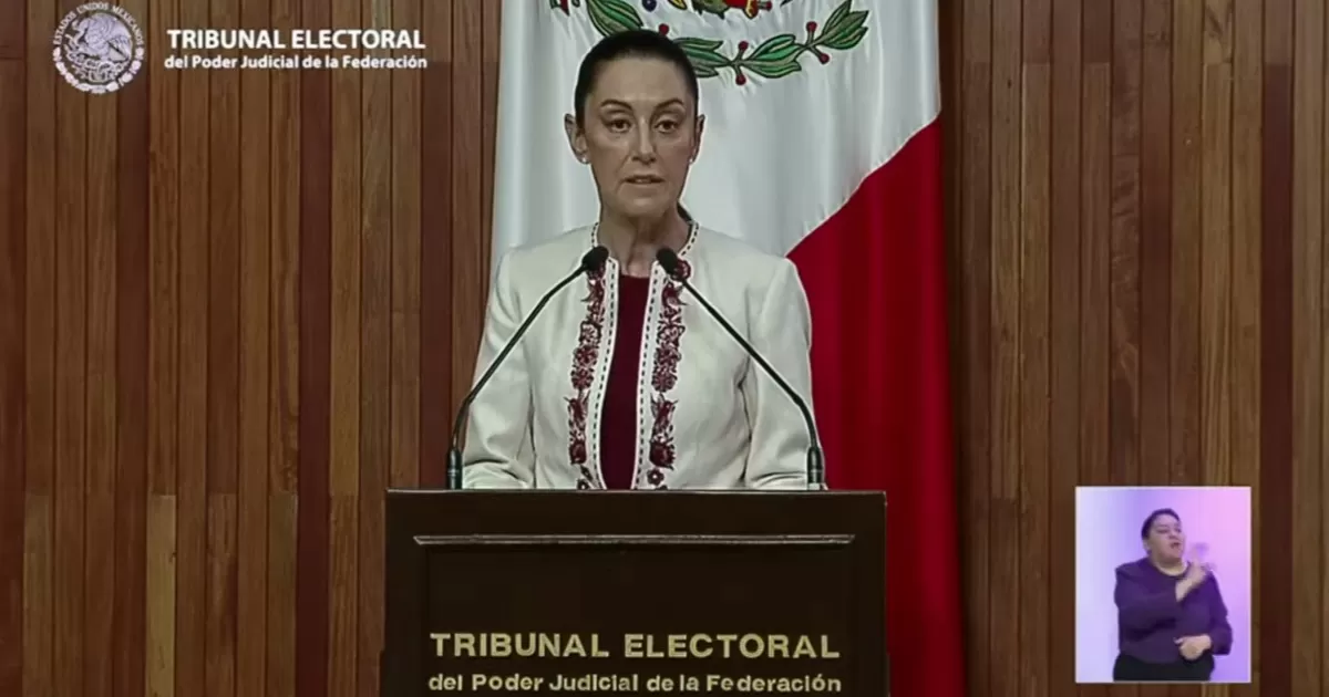 Entrega TEPJF Constancia de Mayoría a Claudia Sheinbaum