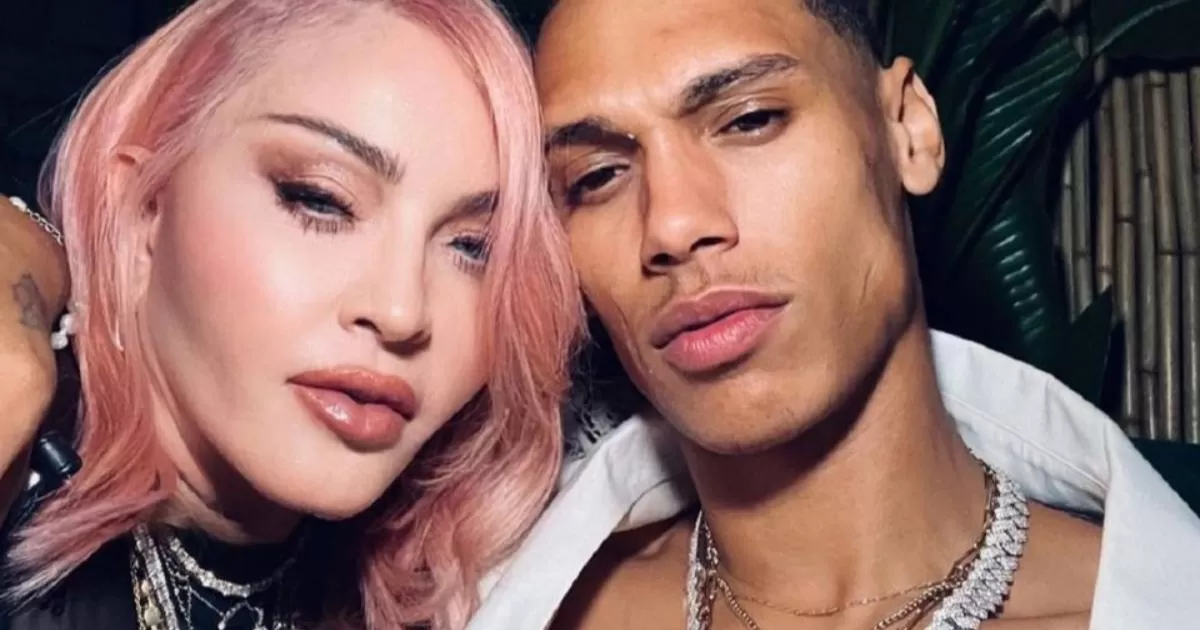 Celebra Madonna cumpleaños junto a su nuevo joven novio; presume romance