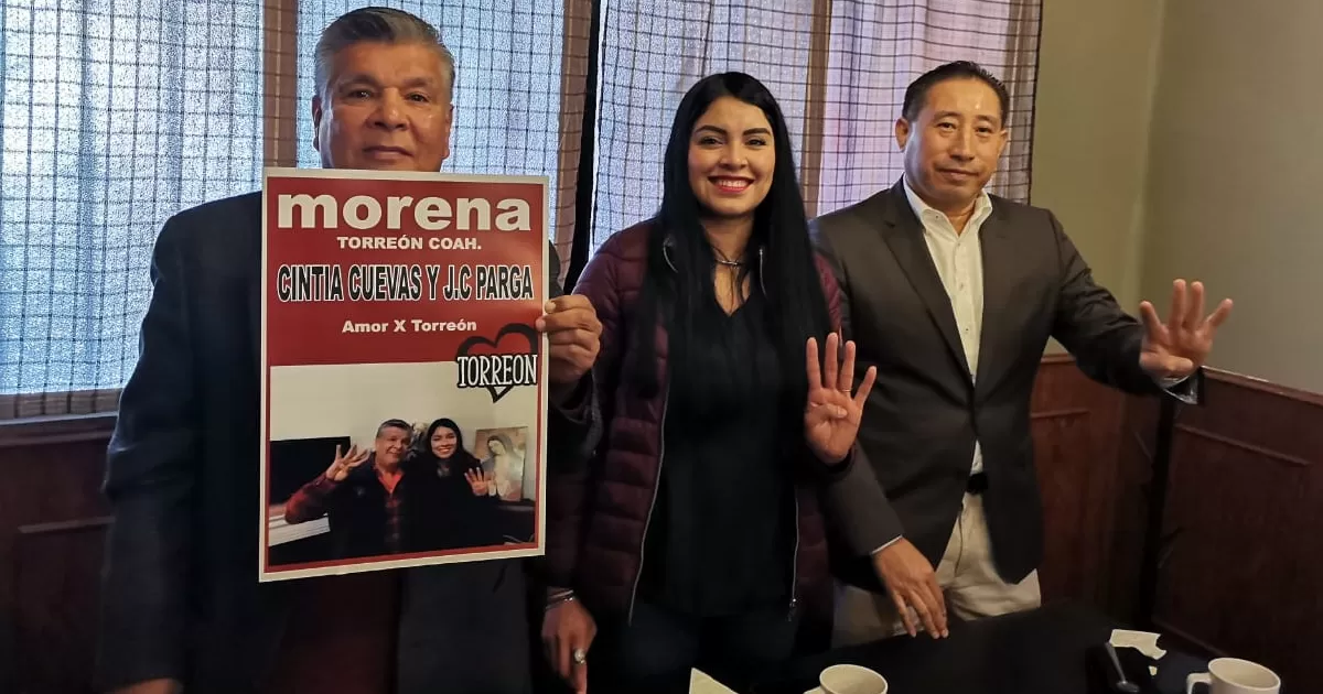 Declina aspirante de Morena a favor de Cintia Cuevas