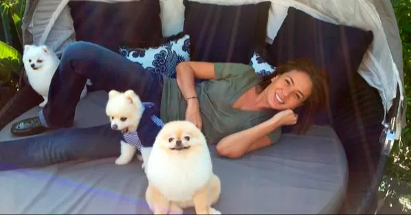 Yolanda Andrade pierde su perrita Amor en medio de su lucha por recuperar su salud