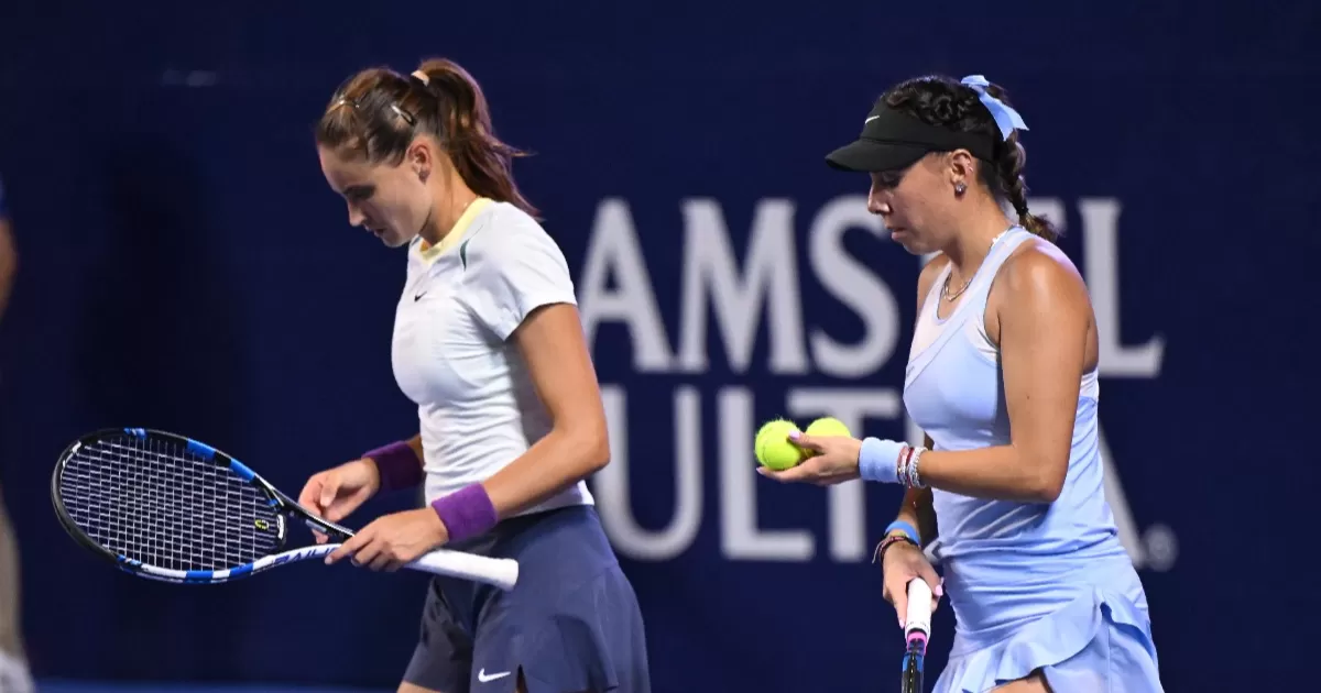 La tenista mexicana regresÃ³ al torneo con una victoria contundente por 6-3 y 6-4