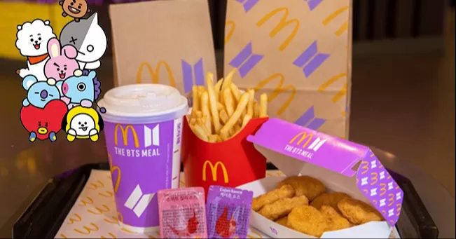 ¡Atención, Armys! Ya está disponible en México la colaboración de McDonalds y BT21