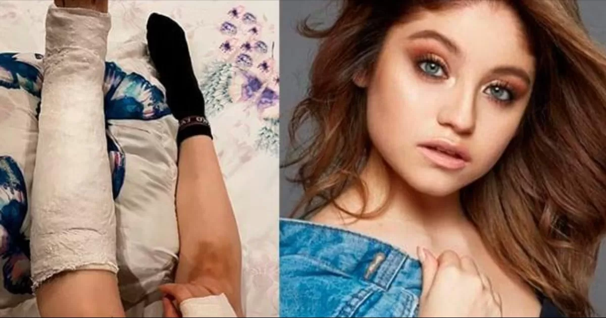 Karol Sevilla reaparece en muletas tras accidente que la obligó a posponer su gira Luminova Tour