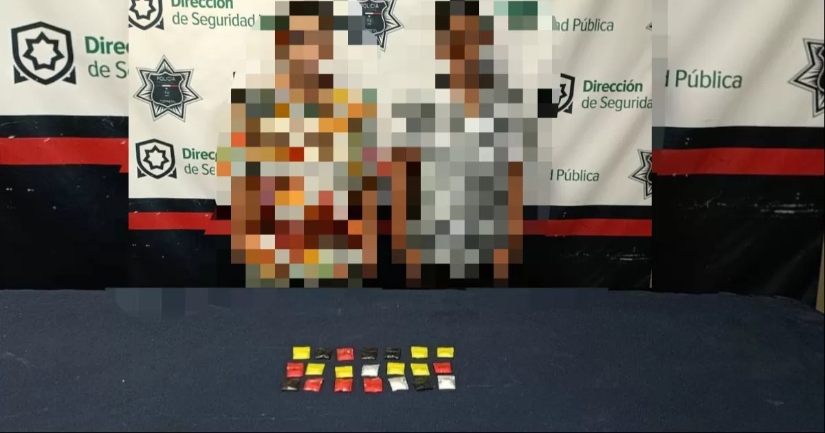 Se pasan de cristal y son detenidos