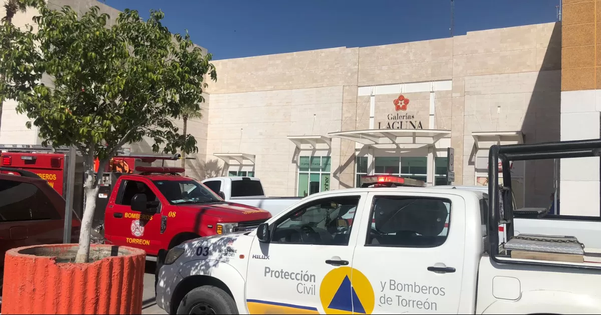 Se movilizaron elementos del cuerpo de Bomberos y Protección Civil, así como paramédicos de Cruz Roja.