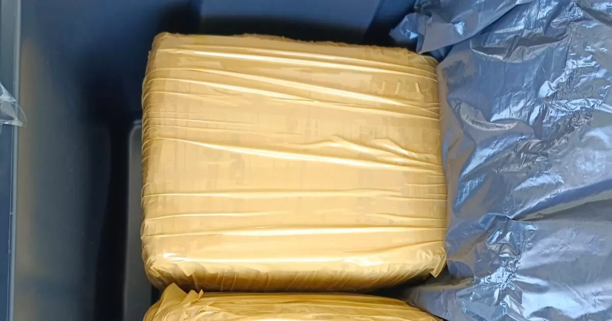Aseguran en Torreón 10.5 kilos de marihuana oculta en paquete