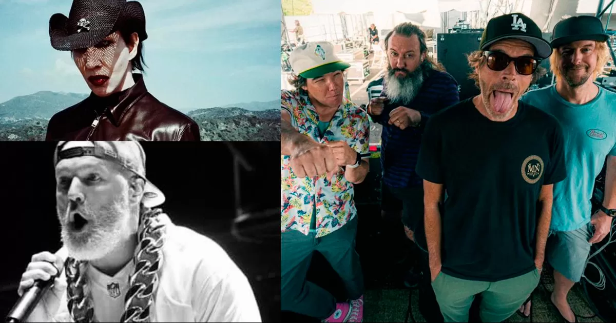 Estarán Limp Bizkit y Marilyn Manson en el Machaca Rock Fest