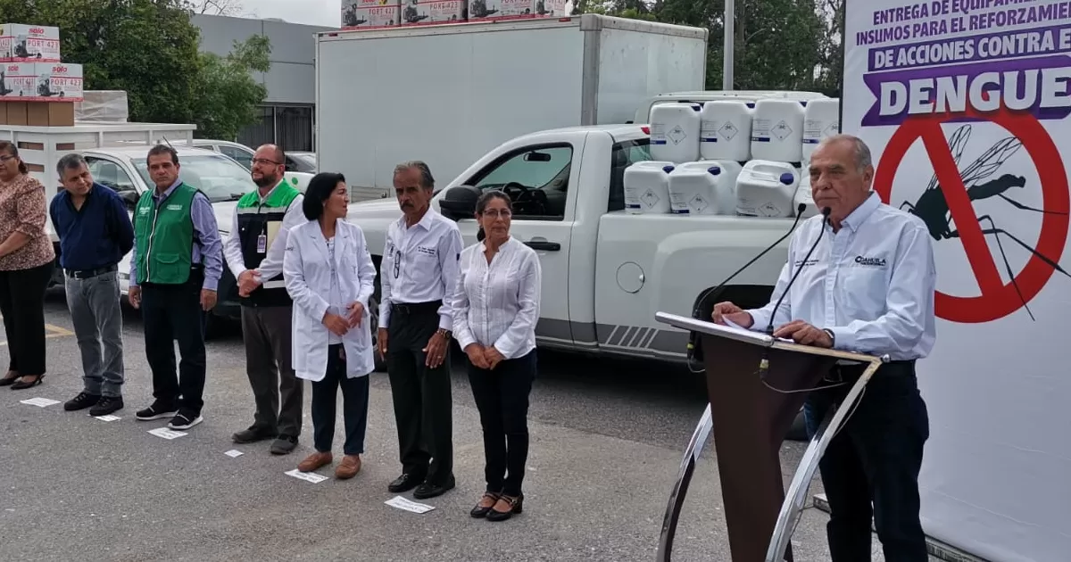 Realizan entrega para combate del dengue en Torreón