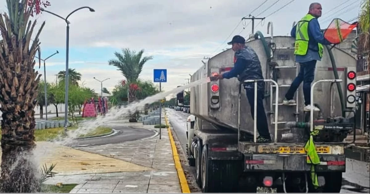 Fernando Villarreal Cuéllar, titular de la dependencia, dio a conocer que tan sólo el área a su cargo recolectó esta cantidad con el uso de siete pipas, de las 30 utilizadas por las diversas dependencias.