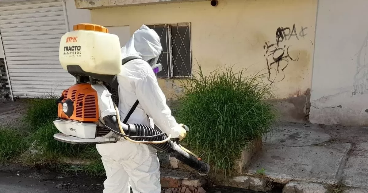 En ocasiones, los inspectores enfrentan resistencia al intentar fumigar al interior de las viviendas, por lo que solicitamos la colaboración de todos, pues solo así podrá evitarse la propagación del mosquito transmisor”, indicó Adame de León.