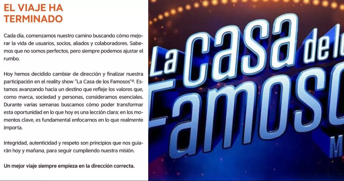 â€œEliminados a pieâ€ DIDI se retira de La Casa de Los Famosos MÃ©xico