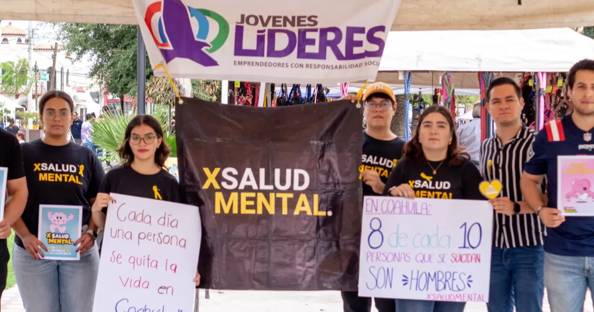 Con la campaña “Inicia la conversación” buscan prevenir suicidios en Torreón