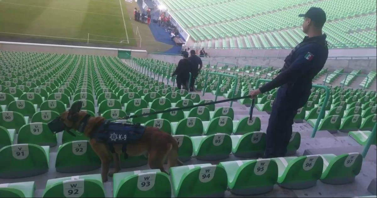 Mil elementos custodiarán el partido Santos vs Monterrey