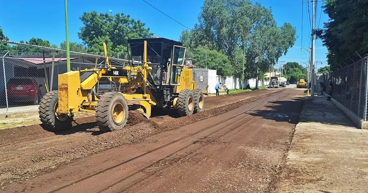 Avanza programa de pavimentación en Gómez Palacio