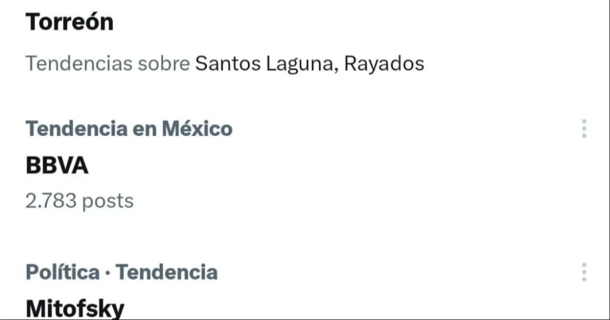 Fue a la primera hora de este lunes, que la palabra #Torreón comenzó a aparecer en una gran cantidad de posteos