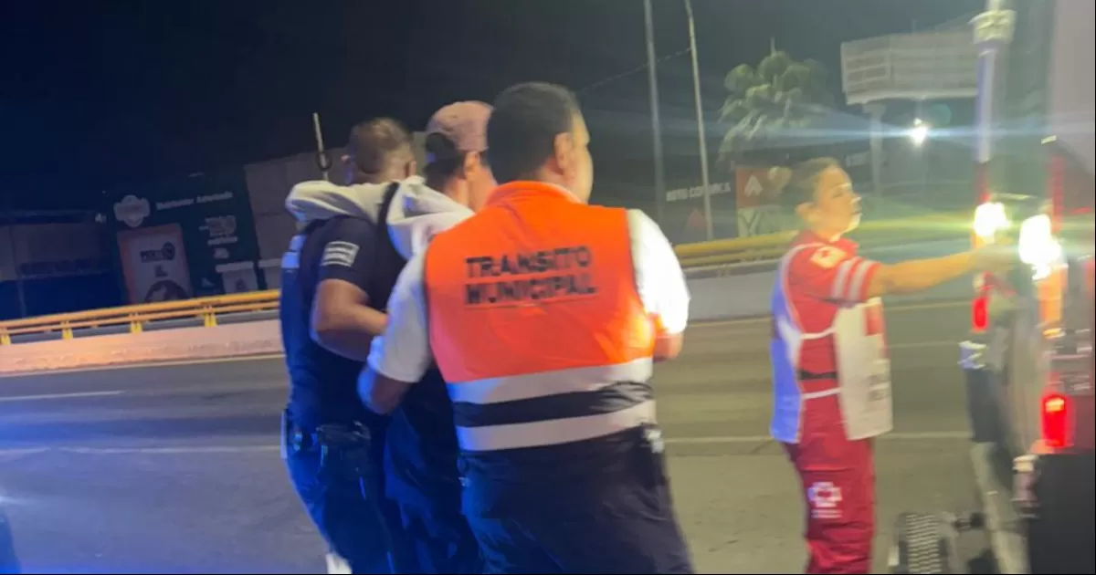Agentes de Vialidad salvan a menor de edad que intentaba suicidarse