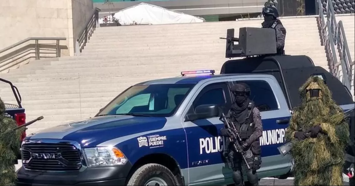 Román Alberto despide a los elementos del Grupo de Reacción de Torreón.