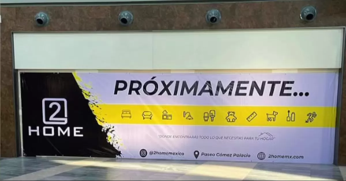 La reconocida tienda departamental â€œ2 Homeâ€, abre sus puertas el prÃ³ximo viernes 27 de septiembre en el Paseo GÃ³mez Palacio.