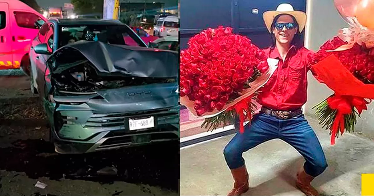 VIDEO: Flores El Patrón sufre aparatoso accidente en CDMX; esto fue lo que pasó
