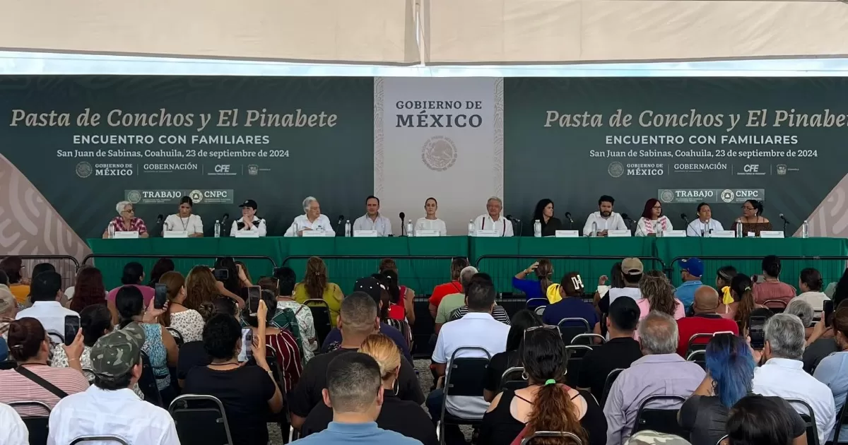 El presidente estuvo esta mañana en la Región Carbonífera del estado