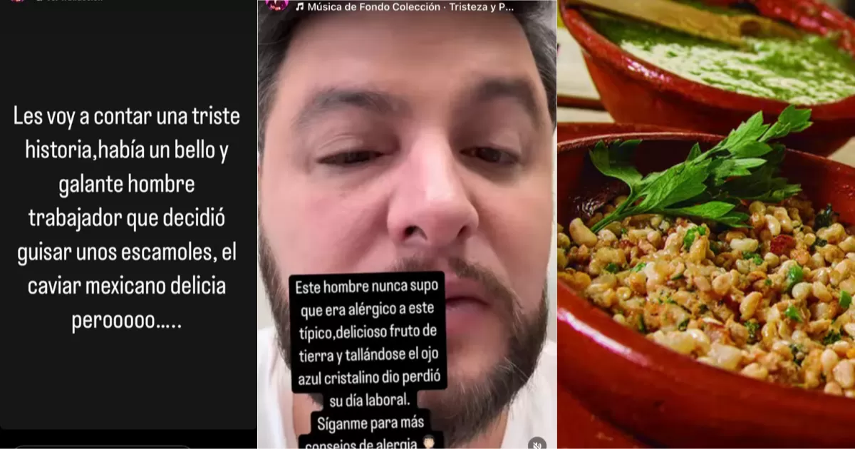 Tras un problema de salud, el conductor reapareciÃ³ en sus redes sociales.