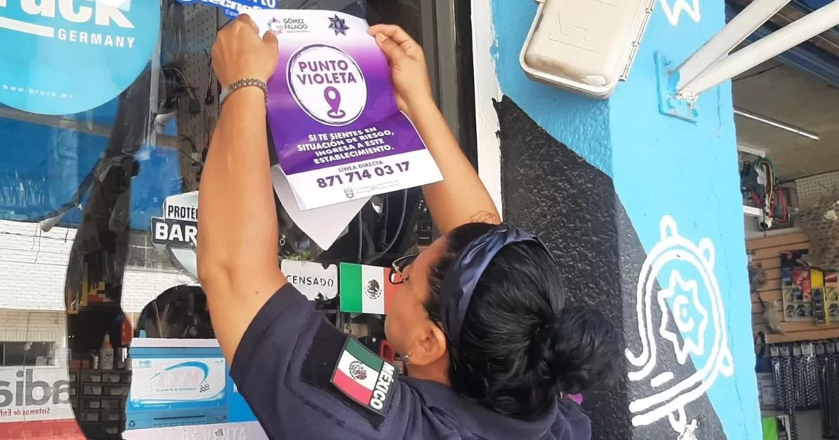 Avanza protección policial a mujeres en la Laguna
