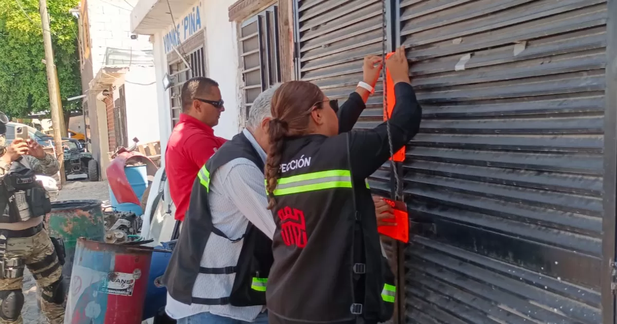 Autoridades clausuran dos yonques en Torreón