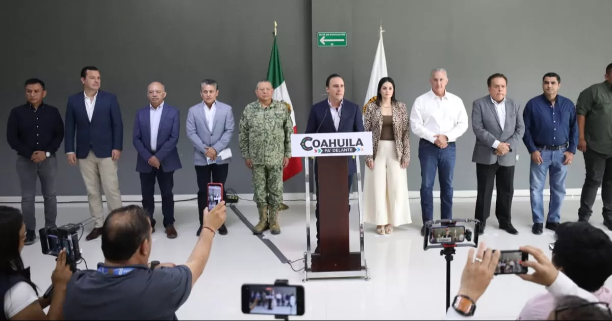 Preside Manolo Jiménez mesa de seguridad en Torreón: acuerdan mantener coordinación
