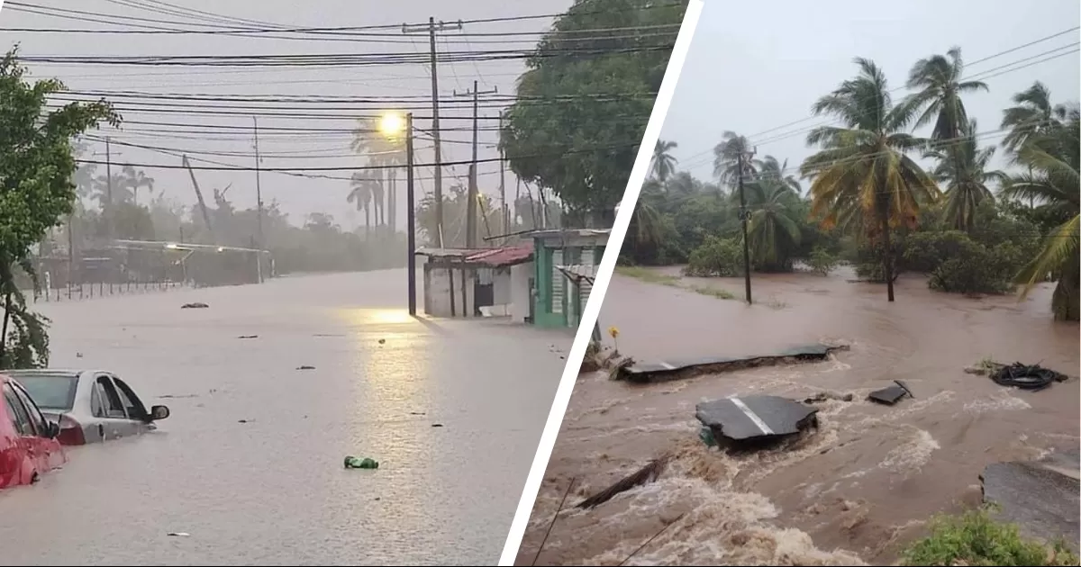 Lo que mÃ¡s a resaltado en redes sociales son los videos de la ciudad de Acapulco siendo afectada con lluvia intensa, deslaves e inundaciones.
