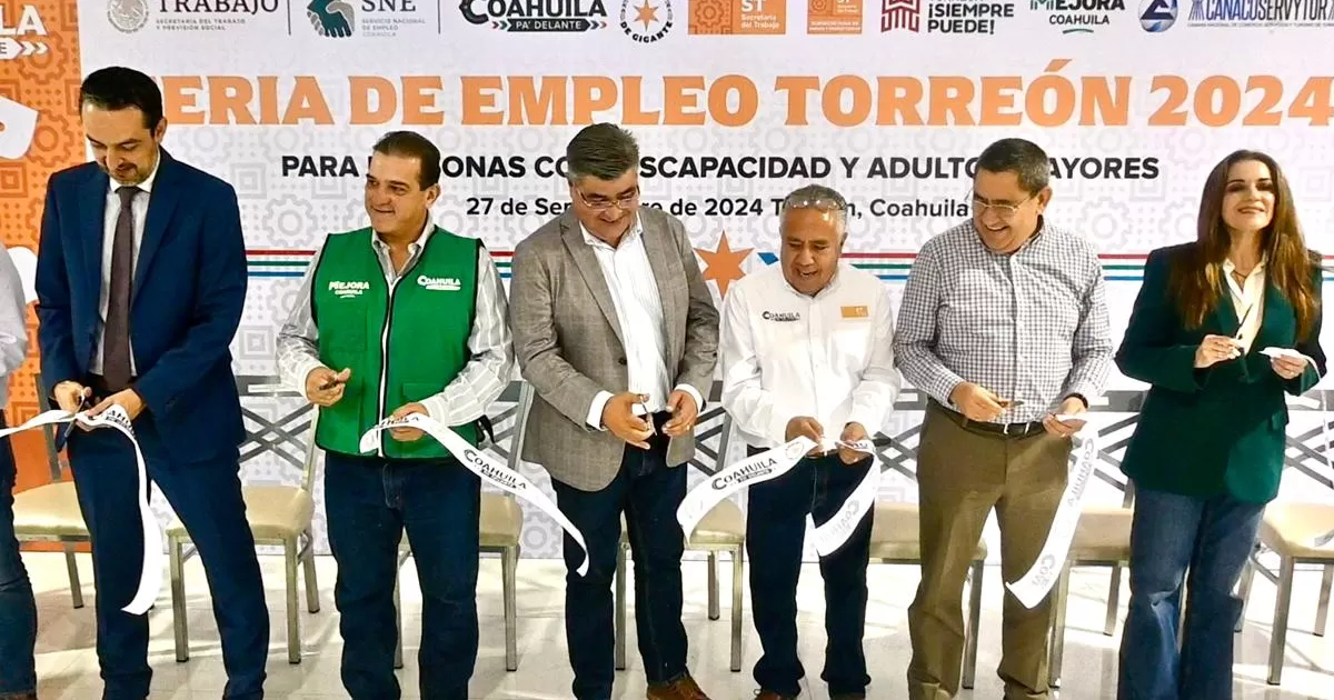 Este evento de vinculación forma parte de las acciones que el gobierno que encabeza Manolo Jiménez Salinas, realiza en el marco del mes de la discapacidad, acercando oportunidades de trabajo formal que propician el desarrollo con justicia social que hoy vive Coahuila.