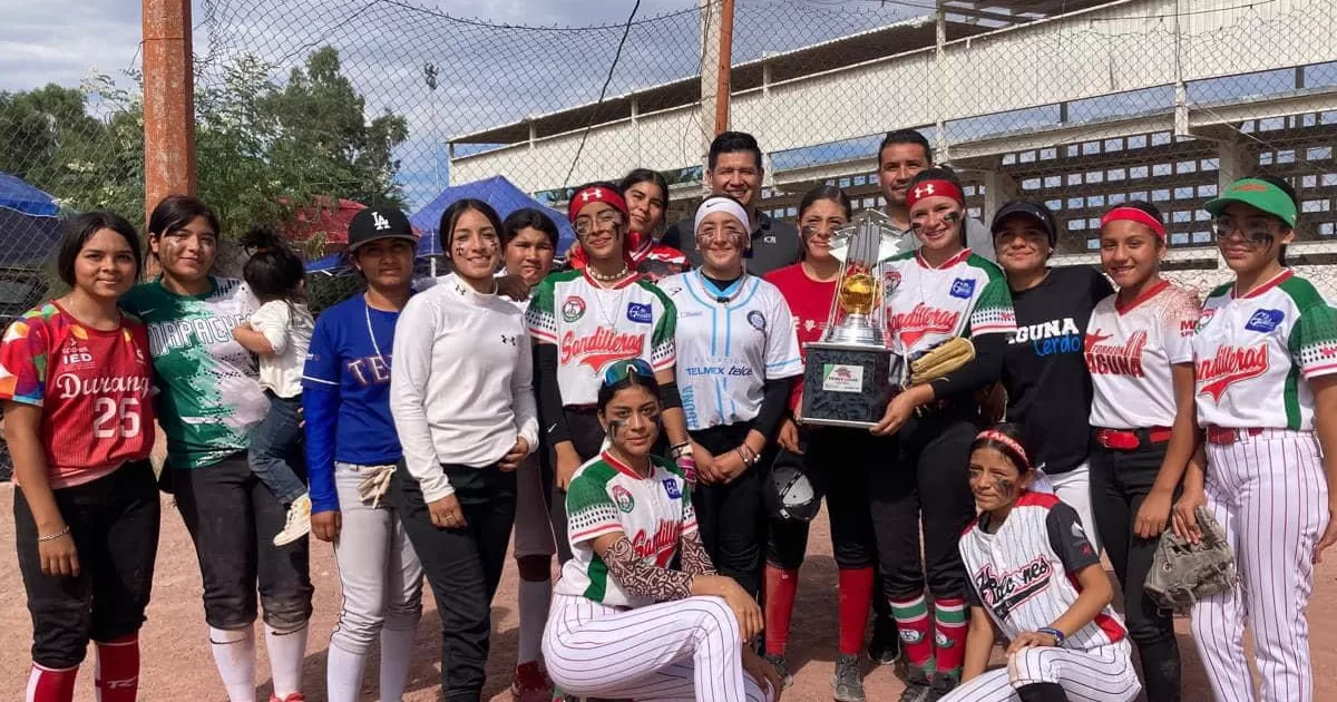 Lerdo se corona en bÃ©isbol y softbol en categorÃ­as 2009 y 2010
