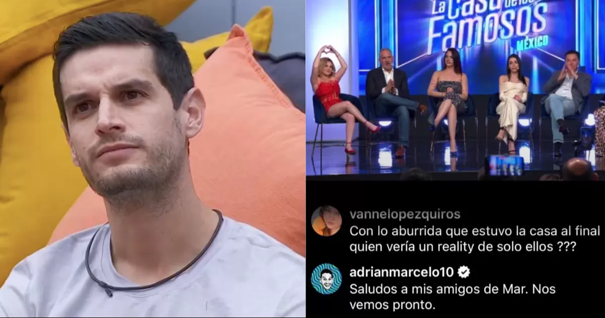 A travÃ©s de la transmisiÃ³n en vivo de la final, escribiÃ³ el comentario.