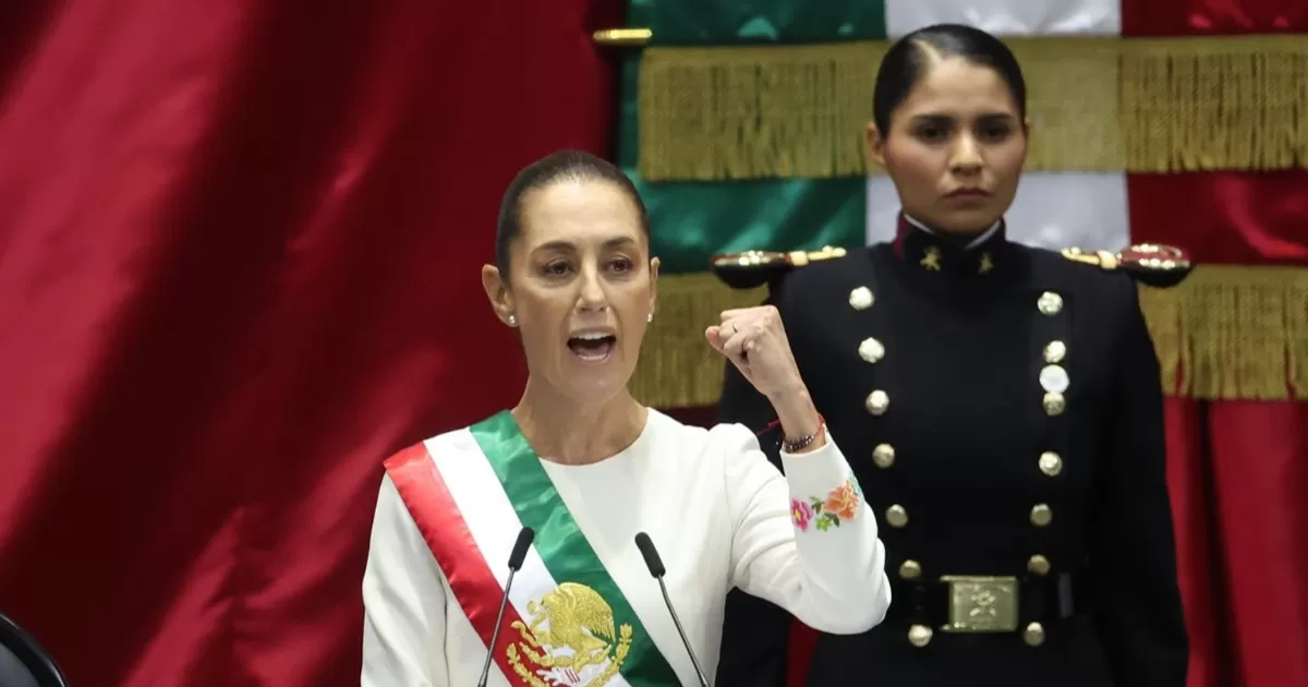La ahora presidenta de México señaló que buscará seguir el camino de la Cuarta Transformación en el país