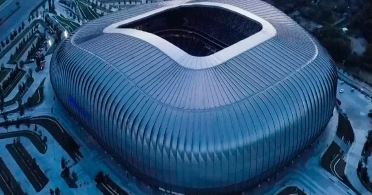 ¿Cómo se verá el Estadio BBVA de Rayados en 100 años, según la IA?