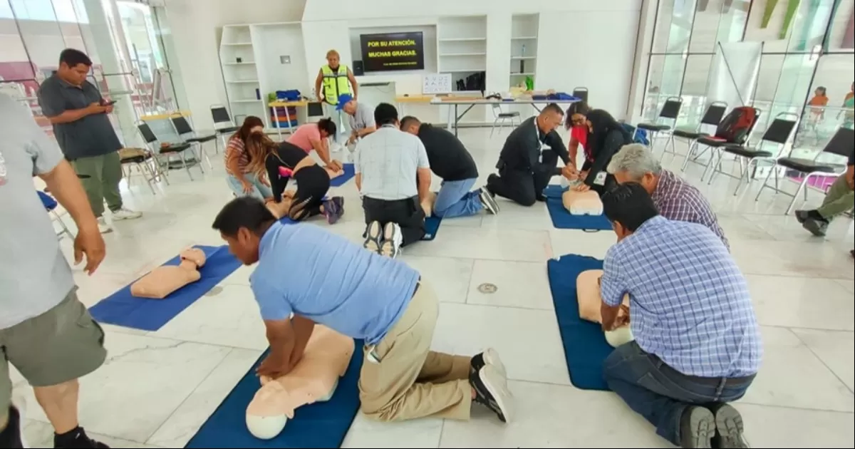 Realizan capacitaciones en primeros auxilios a personal de gobierno en la Laguna
