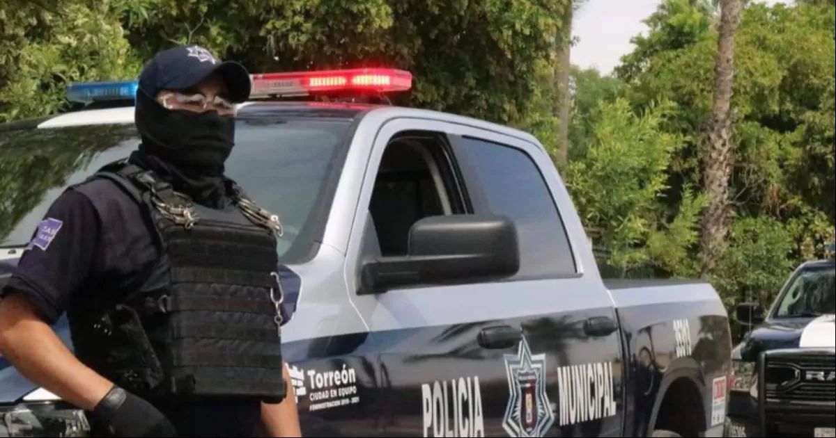 Realiza Policía Municipal de Torreón operativo "Colonia Segura"