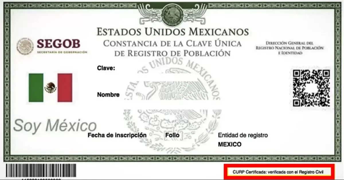 Estos son los pasos para sacar tu CURP certificada y que no pierda validez en octubre 2024